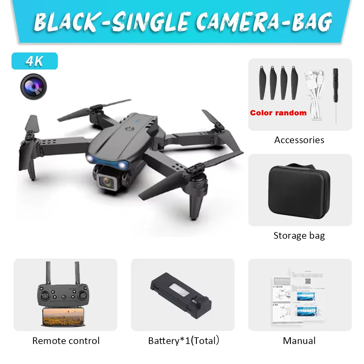 Eachine Drone E58 - Profesyonel Hava Fotoğrafçılığı için WiFi FPV