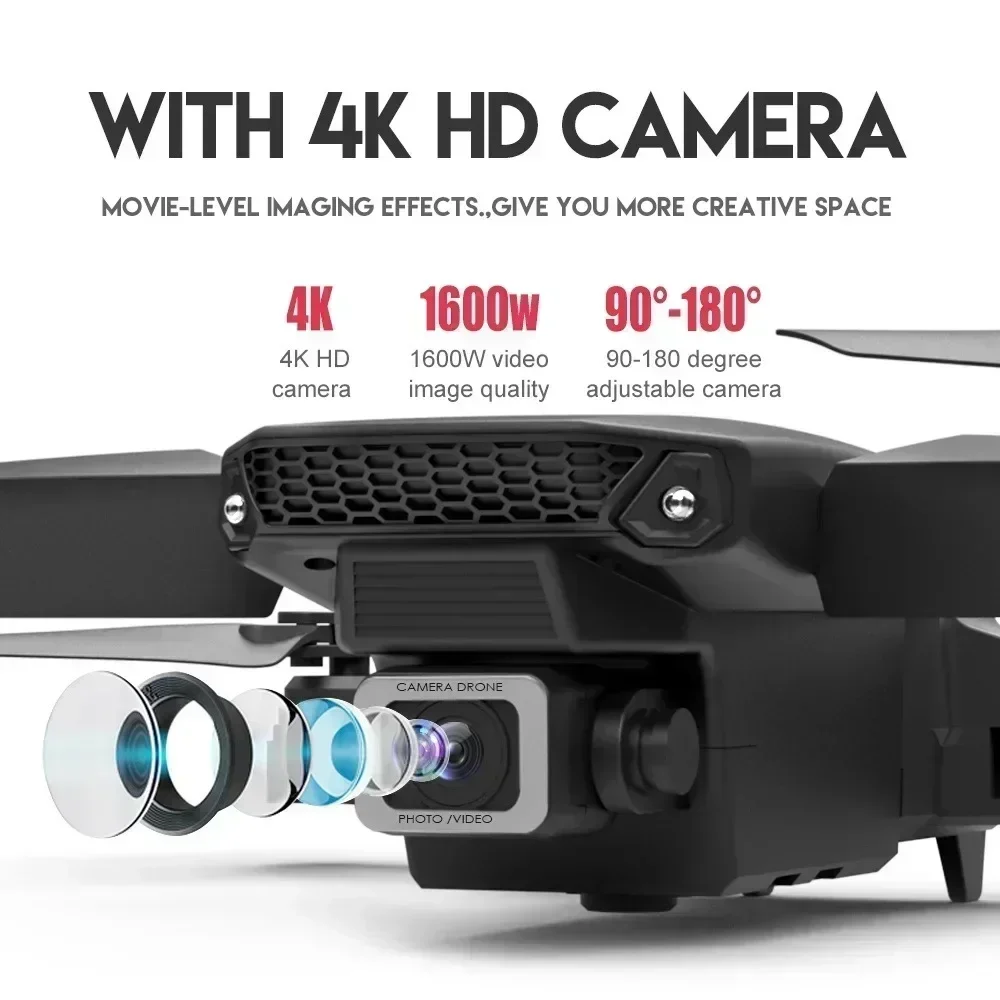 2025 E88Pro 4K RC Drone, 1080P - Eachine Drone E58 incelemesi ve fiyatı