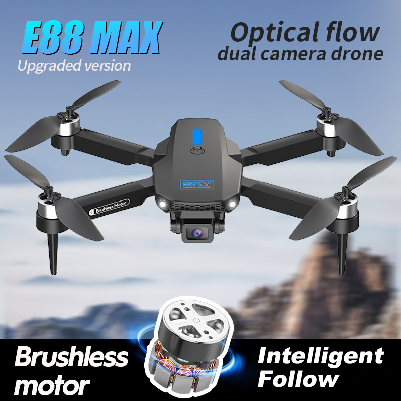 E88 MAX Pro Drone kamera Hd 4k - Eachine Drone E58 incelemesi ve fiyatı