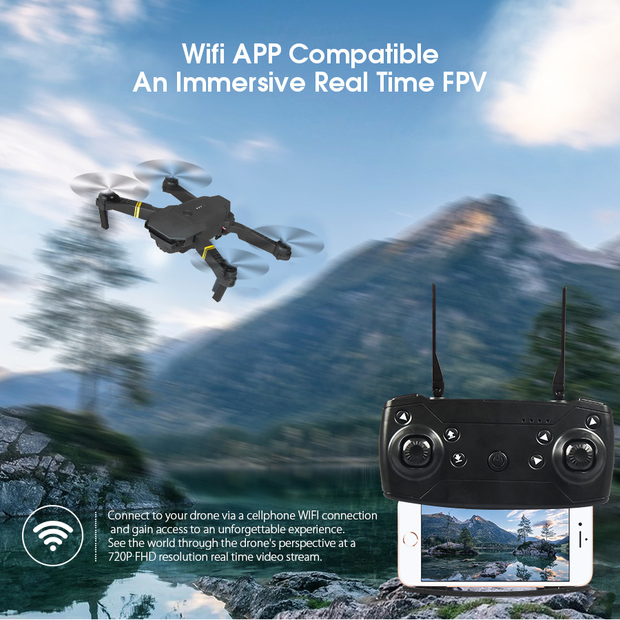 Yeni E88/E58 profesyonel hava  - Eachine Drone E58 incelemesi ve fiyatı